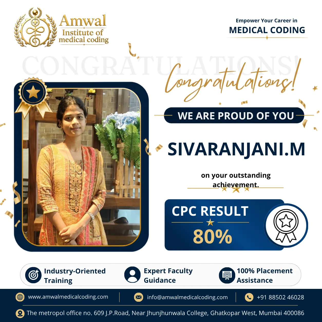 Amwal Passing Student 1