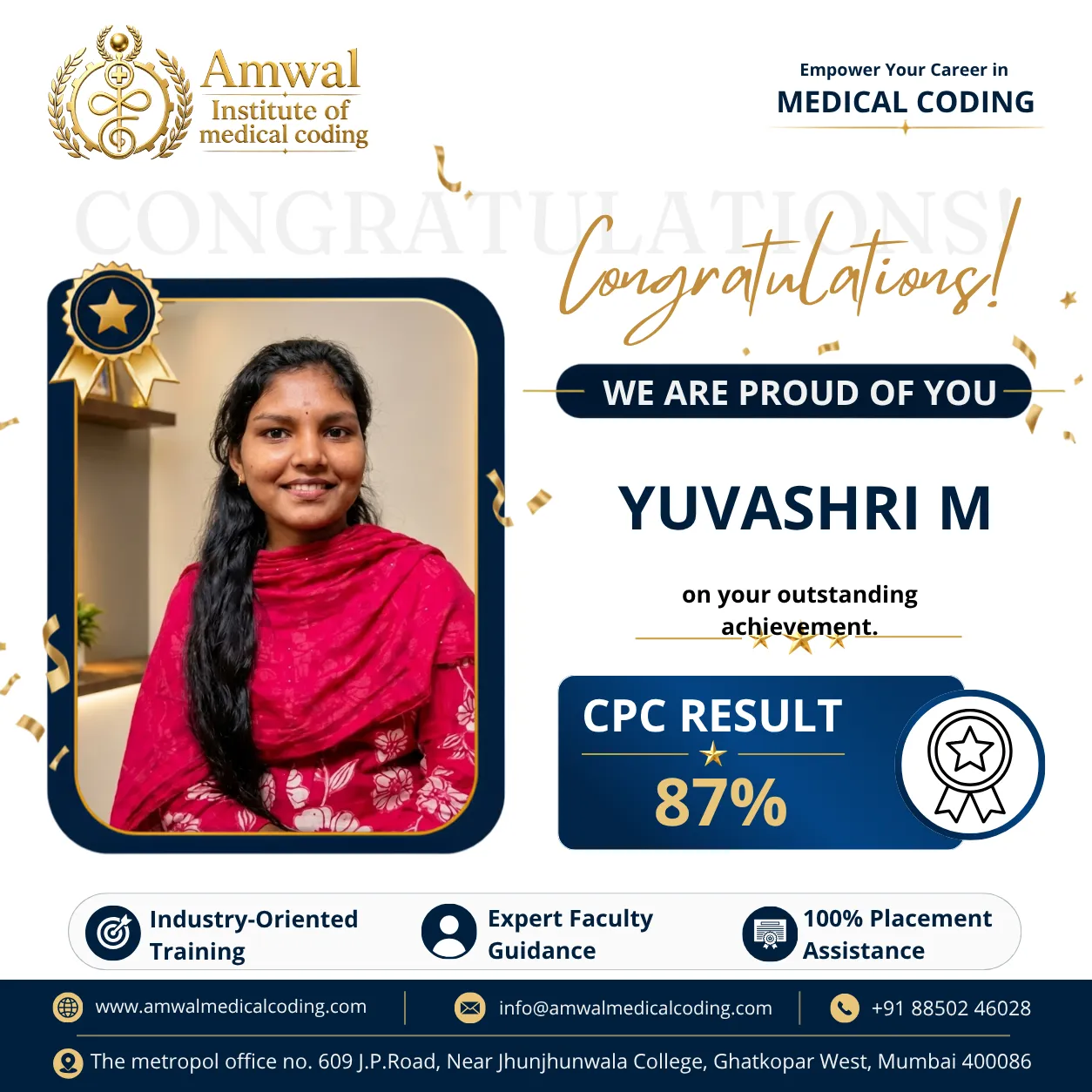 Amwal Passing Student 3