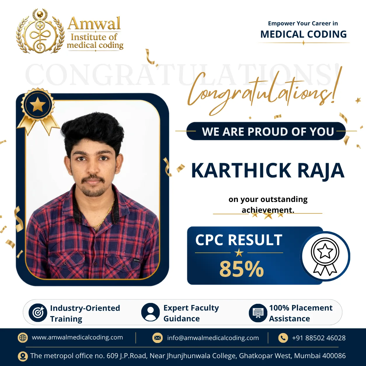 Amwal Passing Student 4