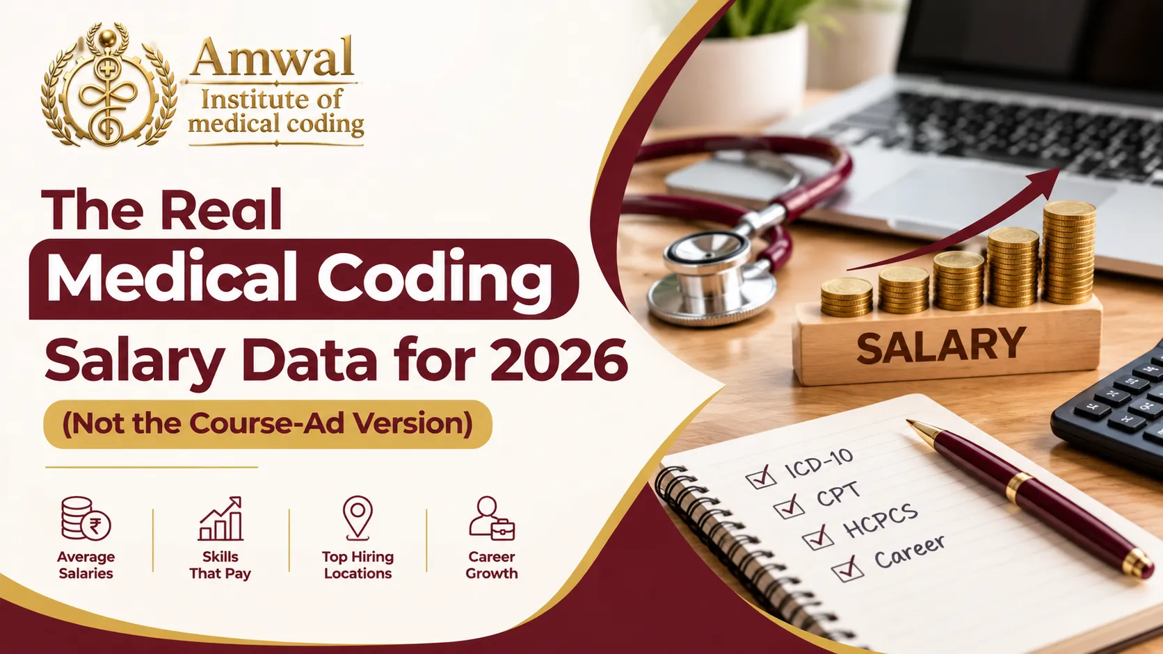 The Real Medical Coding Salary Data for 2026 (Not the Course-Ad Version)